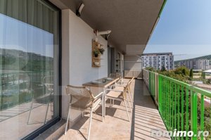 Apartament 2 camere, 58 mp, terasa 33 mp, garaj, zona Vivo - imagine 5