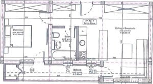 Apartament cu 2 camere, semifinisat, 46 mp, zona Apahida