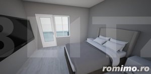 Apartament spatios de 2 camere, panorama, ansamblu rezidential nou, în Apahida! - imagine 5