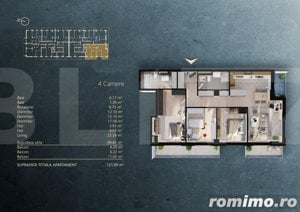 Apartament 4 camere intr-un Ansamblu rezidential Premium, zona Fabricii