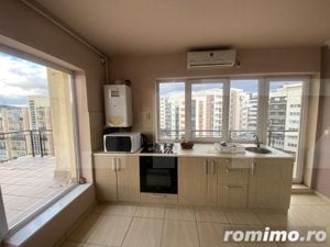 Apartament 2 camere, 54mp cu balcon, terasa 37mp, parcare, S-V,zona Petrom Baciu - imagine 3