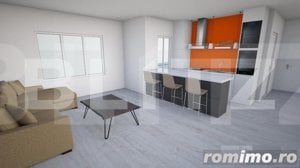 Apartament spatios de 2 camere, într-un ansamblu rezidential nou, în Apahida! - imagine 3