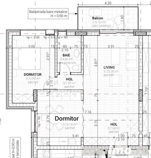 Apartament 2 camere, 61 mp, bloc nou, et 1, zona Între Lacuri - imagine 2