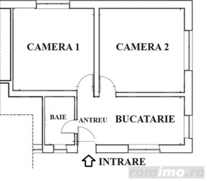 Apartament, 2 camere, 56mp decomandat, zona Grigorescu  - imagine 6