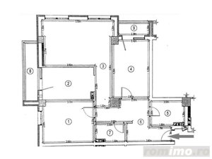 Apartament 3 camere, 86 mp, 2 balcoane, garaj, zona BMW - imagine 14