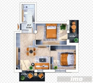 Apartament 3 camere, bloc nou, Apahida - imagine 5