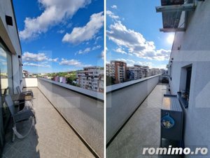 Apartament tip penthouse, 90mp, terasa, parcare, zona Platinia - imagine 11