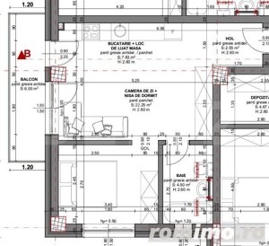 Apartament 2 camere, 37 mp, zona Beta Residence - imagine 4