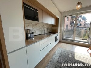 Apartament 3 camere, 47.3mp, parcare, boxa, terasa, zona Beta Residence - imagine 2