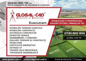 Topografie si Cadastru , Masuratori , Intabulari , PUZ , Dezmembrari 