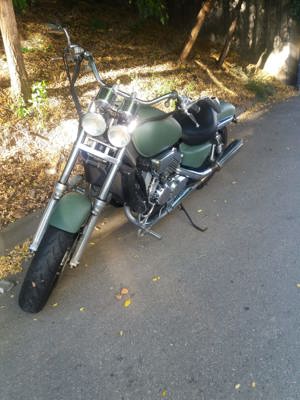 Honda Magna vf 750 C Cruiser chopper  - imagine 9