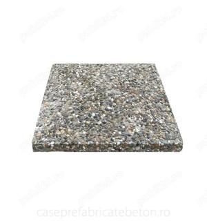 Capac stalp gard piatră naturală spălată 300x300x75mm