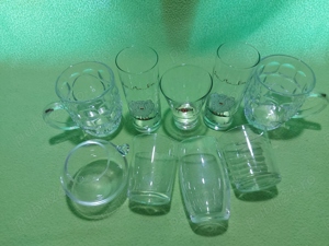 Pahare vechi + halbe pentru bere