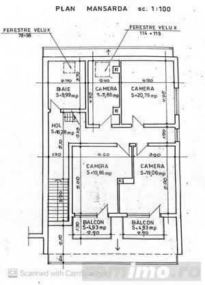 Casa individuala cu 7 camere, 210 mp utili, 410mp teren, Grigorescu - imagine 12