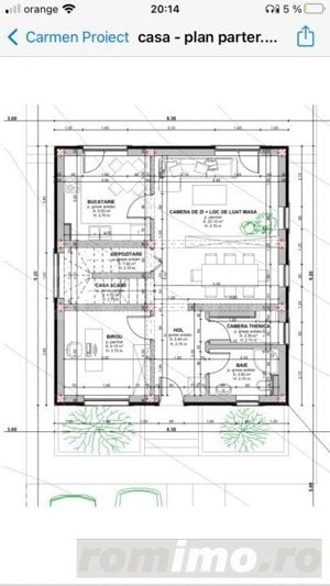 Casa individuala Chinteni, 120 mp + 500mp teren - imagine 2