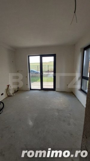 Duplex semifinisat cu 4 camere, garaj dublu, 250 mp teren, în Dâmbul Rotund - imagine 5