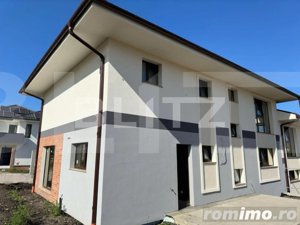 Duplex 4 camere,120 mp utili + 300 mp teren, in localitatea Chinteni - imagine 2