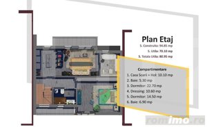 Ansamblu 6 case, Damaroaia/Sector 1, P+1+M, 4 camere, 5 min de parc Herastrau - imagine 12