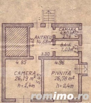 Casa cu 3 camere, 175 mp utili, teren cu 377 mp, Central  - imagine 2