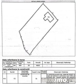 Casa demolabila 51mp, cu teren 900mp in Corpadea zona centrala - imagine 2