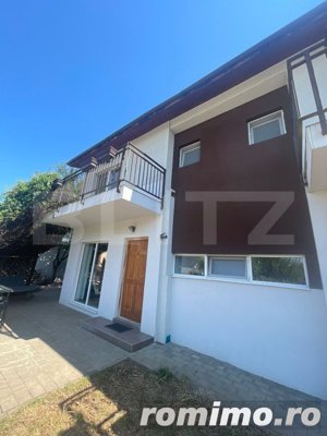 Exclusivitate ! Duplex finisat si mobilat, 100 mp , 200 teren, zona Florilor  - imagine 5