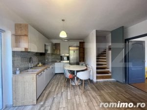 Exclusivitate ! Duplex finisat si mobilat, 100 mp , 200 teren, zona Florilor  - imagine 4