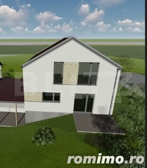 Casa cu 4 camere, 120 mp, incalzire in pardoseala, 250 mp de teren, Dezmir - imagine 2