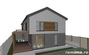 Duplex de vanzare , predare semifinisat, 129 mp, 280 teren, zona Terra  - imagine 4