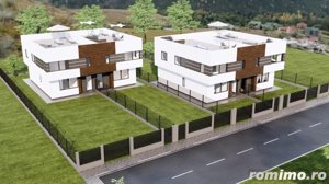 Duplex cu arhitectura moderna, 119 mp, semifinisat, zona Terra  - imagine 2