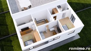 Duplex cu arhitectura moderna, 119 mp, semifinisat, zona Terra  - imagine 6