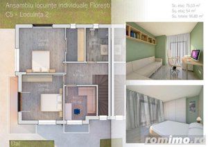 Duplex 99 mp utili, teren 200mp, ansamblu privat, zona Catanelor - imagine 4