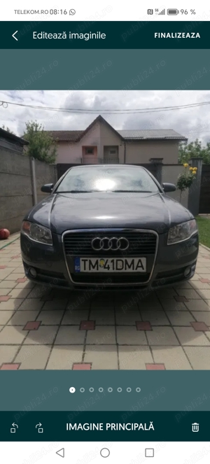 Persoana fizica vând Audi A4 B7 benzina - imagine 3