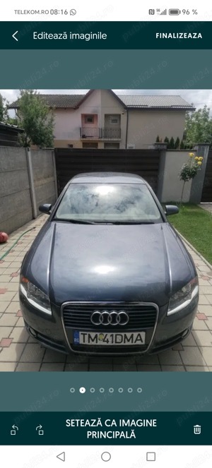 Persoana fizica vând Audi A4 B7 benzina - imagine 4