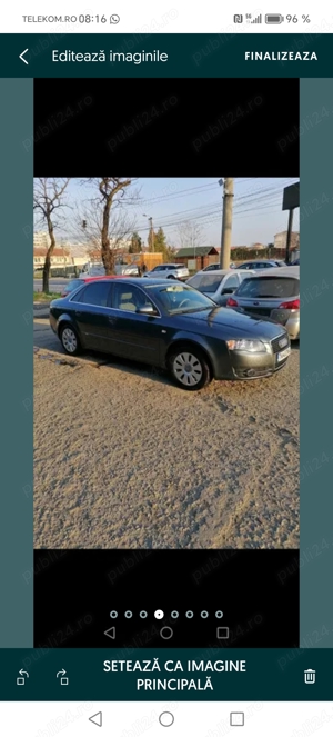 Persoana fizica vând Audi A4 B7 benzina - imagine 2