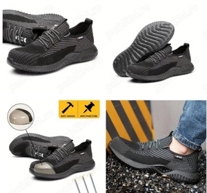 Pantofi de Protectie cu Bombeu Metalic Anti-Sparge, mărimea 42 - imagine 3
