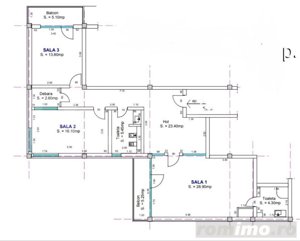 Apartament 3 camere, 95 mp utili, decomandat, etajul 3, zona Bogdanestilor - imagine 9