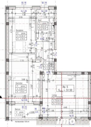 Apartament 2 camere, 51mp utili, zona Lipovei - imagine 2