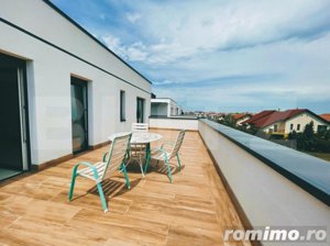 Penthouse superb, 75 mp utili + terasa 40mp + 12mp balcon, etaj 2, Braytim  - imagine 5