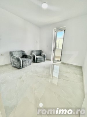 Penthouse superb, 75 mp utili + terasa 40mp + 12mp balcon, etaj 2, Braytim  - imagine 9