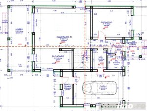 Casa 4 camere stadiu de proiect, teren 678 mp, 177 mp Dumbravita - imagine 4