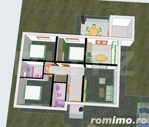 Casa individuala, 4 camere, 102 mp utili, 532 mp teren, Remetea Mare! - imagine 2