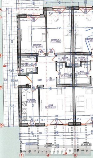 Duplex 4 camere, 2 bai, 90mp, 325mp teren, Mosnita Noua - imagine 2