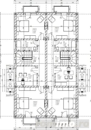 Duplex 4 camere, 140 mp utili, suprafata teren 300 mp, Giroc - imagine 6