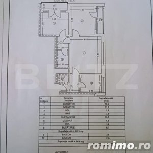 Apartament 3 camere Blv. Republicii 60mp +6 mp 2 balcoane  - imagine 11