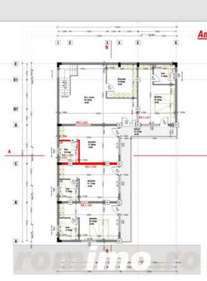 Spatiu birouri, 669 mp, D+P+2 - imagine 16