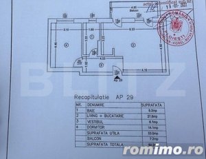 Apartament 2 camere, decomandat, 60mp, Vest - imagine 10