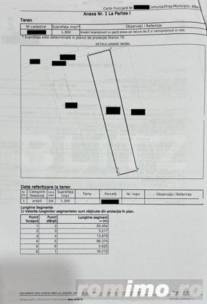 Teren intravilan 1300 mp, toate utilitățile, 16 ml front stradal, Micești