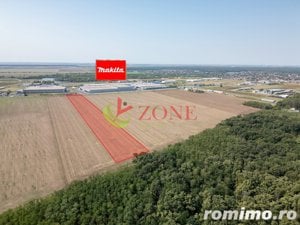 Teren Vanzare Intravilan Branesti investitie Zona Industriala Makita - imagine 2