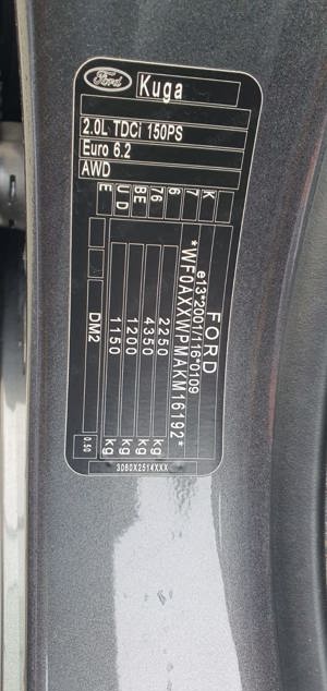 Ford Kuga ST-Line Euro 6 GARANTIE 12.2026 sau 140 000 km., diesel - imagine 8