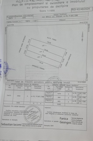 Teren intravilan de vânzare, comuna Chiscani, jud. BRAILA - imagine 3